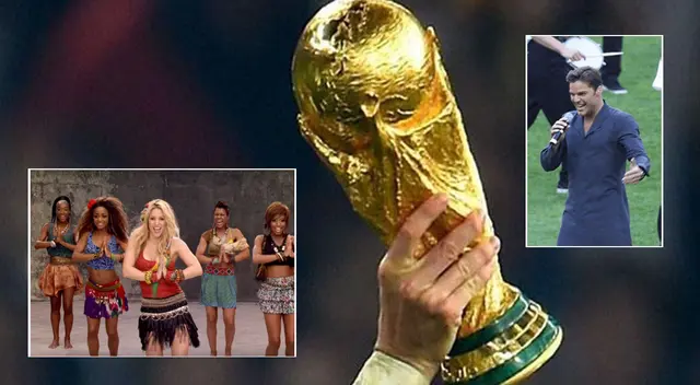 Shakira y Ricky Martin brillaron con su música en los Mundiales de fútbol.