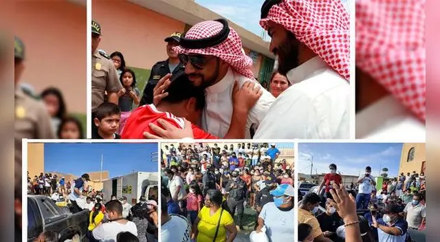 Yaqoob Mubarak llegó a su natal Bahrein y se reencuentra con su hijo Yaqoob Mubarak llegó a su natal Bahrein y se reencuentra con su hijo
