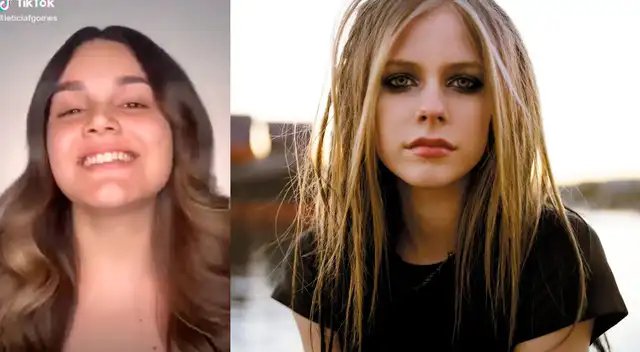 La increíble transformación de una joven en Avril Lavigne