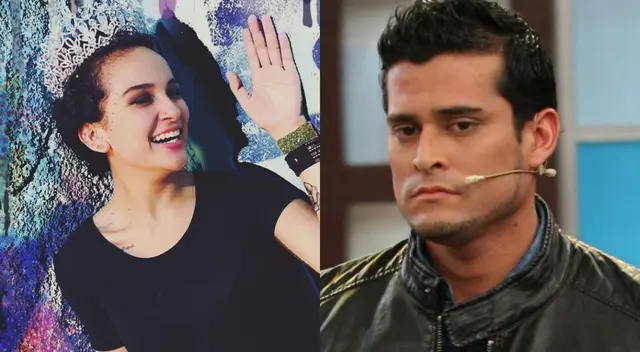 La salsera Daniela Darcourt realizó un sketch con el cumbiambero Christian Domínguez en El Reventonazo de la Chola, y no dudó en recordarle su pasado amoroso.