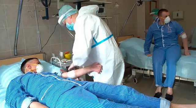 Vacuna de Rusia siendo probada en voluntarios. Vacuna de Rusia siendo probada en voluntarios.