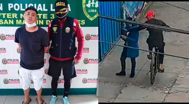 Sujeto utilizaba una bicicleta para asaltar a transeúntes. Sujeto utilizaba una bicicleta para asaltar a transeúntes.