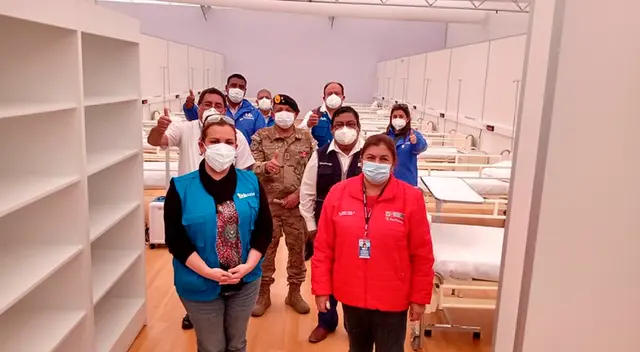 Fiorella Molinelli lleva ayuda a Arequipa por incremento de casos COVID-19.