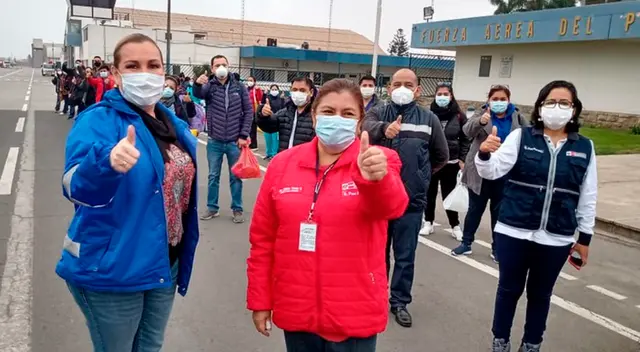 Fiorella Molinelli lleva ayuda a Arequipa por incremento de casos COVID-19.