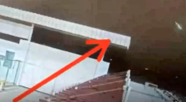 Autoridades niegan que este hecho tenga relación con sismo de hace unos días. Autoridades niegan que este hecho tenga relación con sismo de hace unos días.