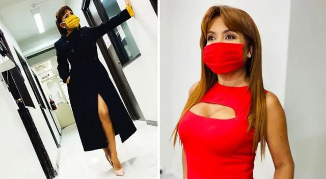 Magaly Medina se ejercita mientras se recupera del coronavirus. Magaly Medina se ejercita mientras se recupera del coronavirus.