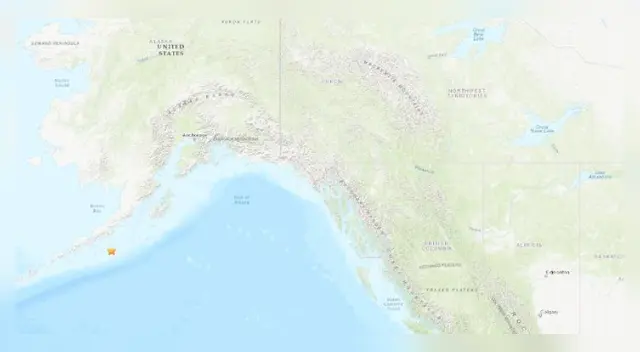 El terremoto en Alaska provocó una alerta de tsunami, pero fue cancelada.