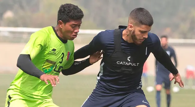 Alianza Lima tuvo un encuentro amistoso con A. Universidad.