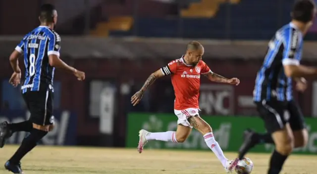 Inter de Porto Alegre y Gremio disputaron un intenso encuentro | Foto: @SCInternacional