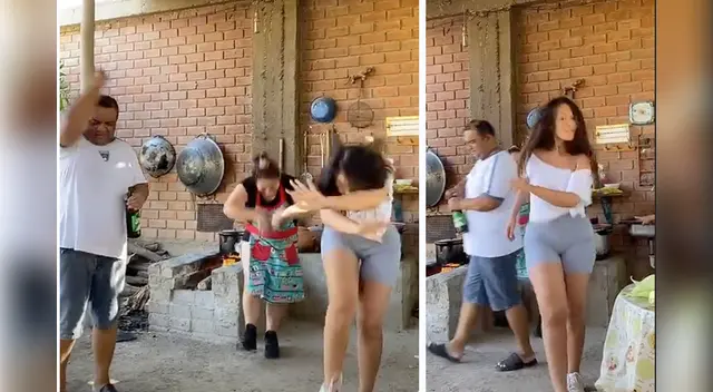 La actitud del papá con su hija desató la risa de miles en las redes sociales.