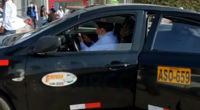 El infractor intentó darse a la fuga. El infractor intentó darse a la fuga.