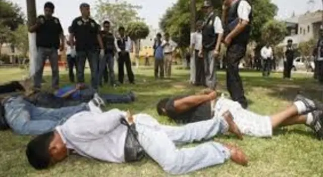 Dictan prisión contra una banda de raqueteros de Villa El Salvador