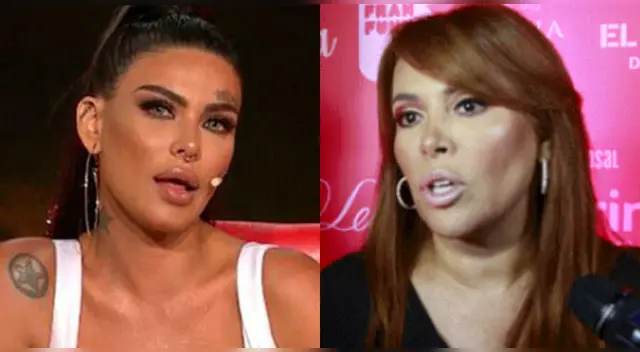 Angie Jibaja acusó a Magaly Medina de lucrar con su situación.
