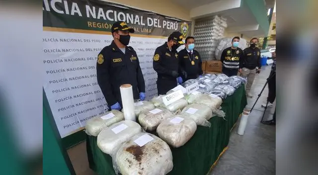 Incautan 50 kilos de marihuana valorizado en 80 mil soles Incautan 50 kilos de marihuana valorizado en 80 mil soles