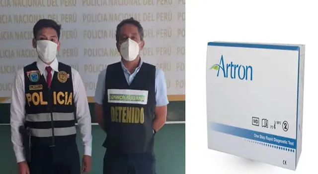 Detienen a funcionario de EsSalud que vendía pruebas rápidas. Detienen a funcionario de EsSalud que vendía pruebas rápidas.