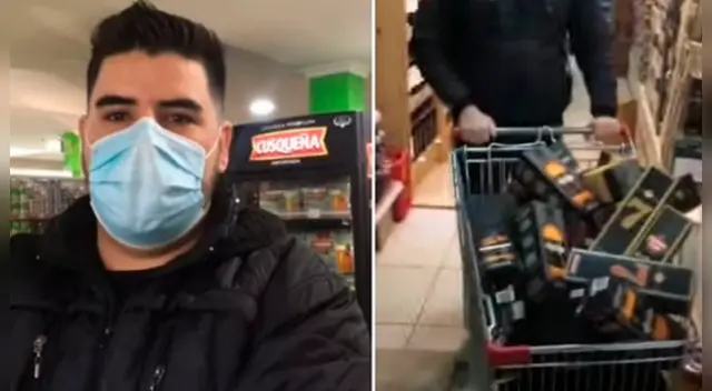 La cómica escena ha causado sensación en las redes sociales.