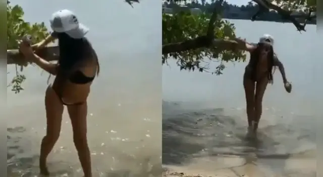 La joven tuvo un inesperado final que causó furor en las redes sociales.