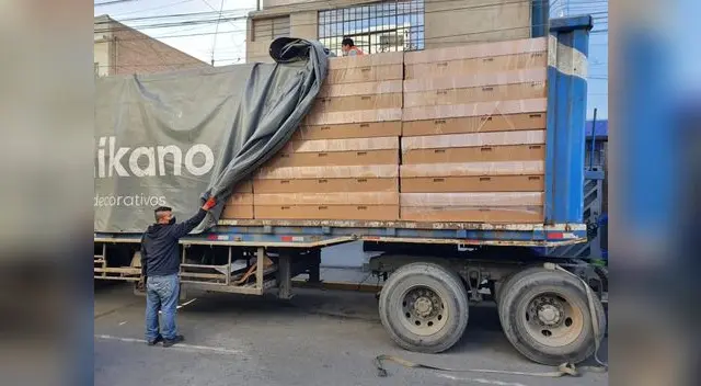 Municipalidad dona 120 féretros de cartón Municipalidad dona 120 féretros de cartón