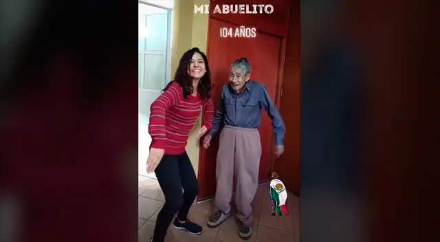 El tierno abuelito protagonizó divertido challenge en compañía de su nieta. El tierno abuelito protagonizó divertido challenge en compañía de su nieta.