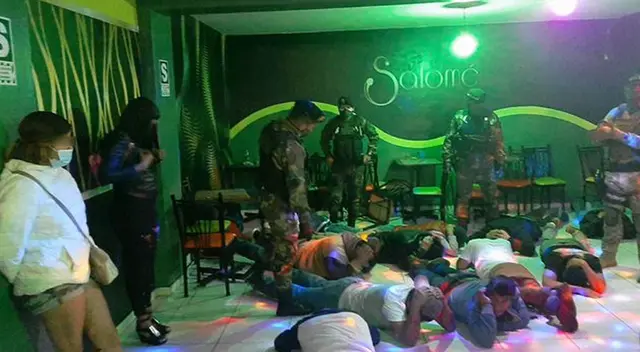 Los detenidos serán denunciados por atentar contra la salud pública.