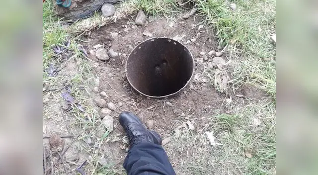 Menor de 2 años cayó a pozo de 40 metros de profundidad