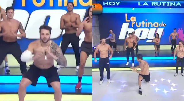 Nicola Porcella y Guty Carrera se presentaron en el programa