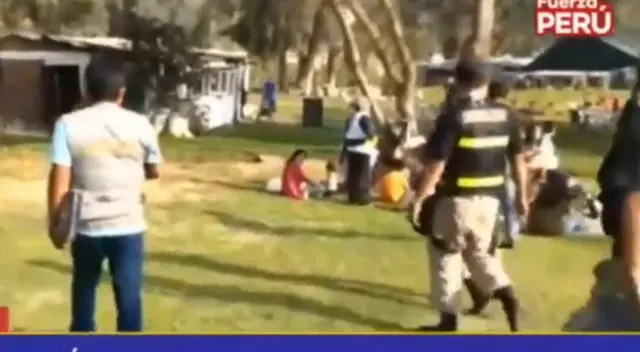 En el lugar incluso se encontraban niños.