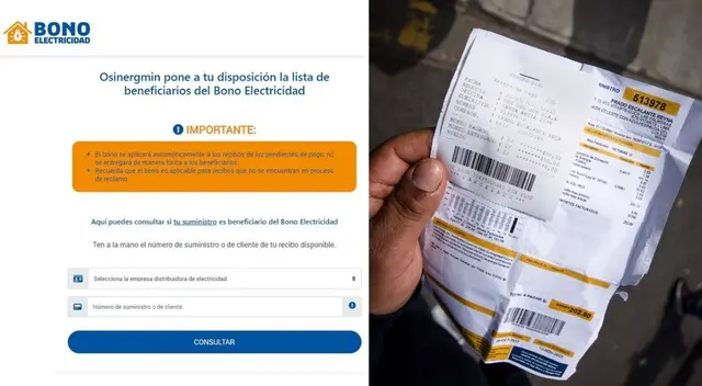 La lista aprobada por el Organismo Supervisor de la Inversión en Energía y Minas señaló que hay cinco millones de beneficiarios del bono de 160 soles. La lista aprobada por el Organismo Supervisor de la Inversión en Energía y Minas señaló que hay cinco millones de beneficiarios del bono de 160 soles.