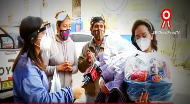 Daniela Darcourt se unió al equipo de Al sexto día para apoyar a José Miguel y Angela, una pareja que recursea para poder pagar su vivienda en La Victoria.