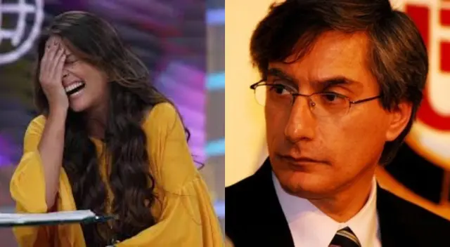 Rebeca Escribens recordó la imitación que le hacen a Federico Salazar en ‘El Reventonazo de la Chola’ en vivo, y le jugó una broma públicamente.