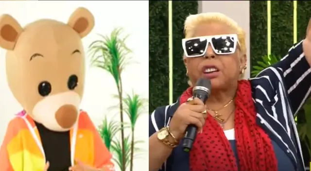 Lucía de la Cruz y Osito Lima visitaron set de América Hoy.