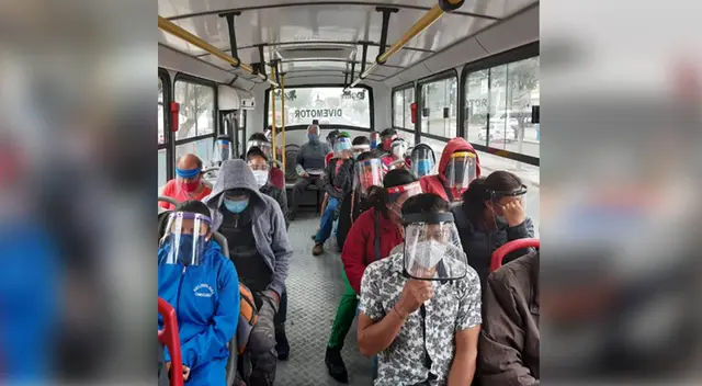 El uso del protector facial es obligatorio desde ayer. El uso del protector facial es obligatorio desde ayer.