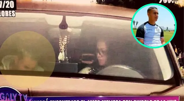 Melissa Klug fue captada por las cámaras de Magaly TV La Firme en un automóvil con Jesús Barco, un joven deportista de la