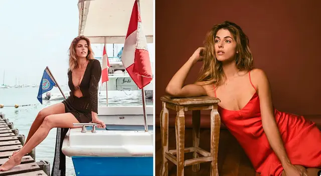 Stephanie Cayo orgullosa del Perú. Stephanie Cayo orgullosa del Perú.