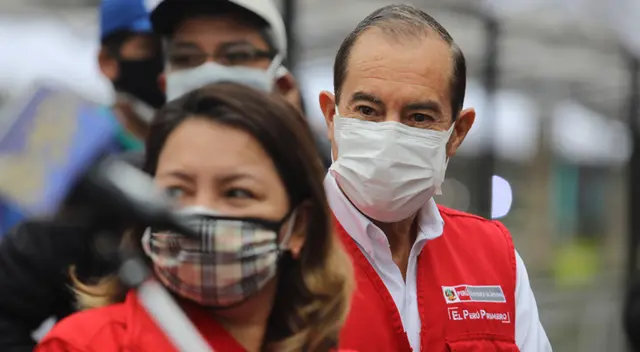 Ministro de Defensa, Walter Martos, confirmó la extensión del estado de emergencia. Ministro de Defensa, Walter Martos, confirmó la extensión del estado de emergencia.