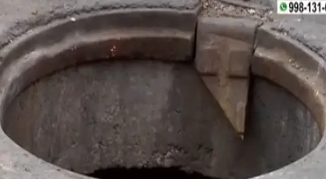 Vecinos denuncian que existen dos buzones sin tapa en el Centro de Lima. Vecinos denuncian que existen dos buzones sin tapa en el Centro de Lima.