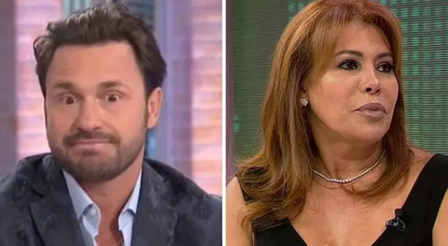 Magaly Medina ataca a Cristian Zuárez.