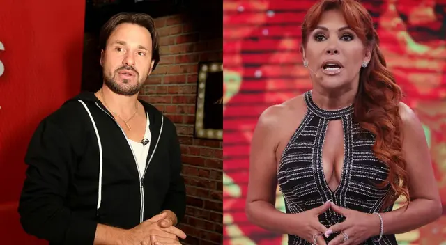 Magaly Medina ataca a Cristian Zuárez.