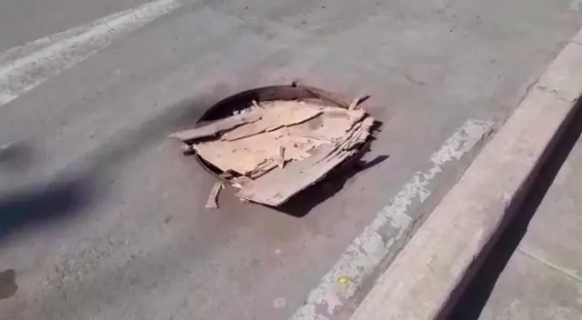 EL vecino hace un llamado a las autoridades para que den solución a este tema y pide que no se espere a que suceda una desgracia. EL vecino hace un llamado a las autoridades para que den solución a este tema y pide que no se espere a que suceda una desgracia.