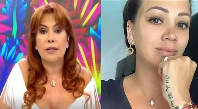 Melissa Klug no se encuentra bien de salud y corta entrevista.