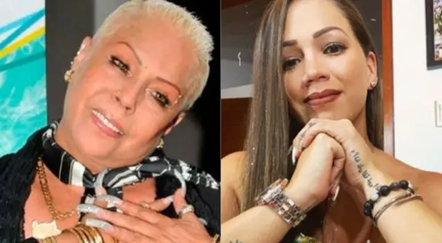 Lucía de la Cruz le dio la bienvenida a Melissa Klug tras ser captada en un automóvil con Jesús Barco, un futbolista 13 años menor que ella. Lucía de la Cruz le dio la bienvenida a Melissa Klug tras ser captada en un automóvil con Jesús Barco, un futbolista 13 años menor que ella.