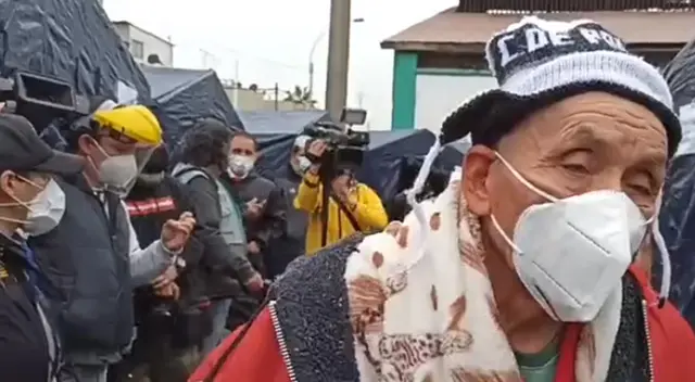 Padre de familia perdió su vivienda en incendio del Cercado de Lima.