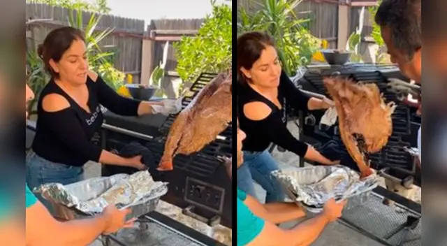 La escena ha hecho 'explotar' de la risa a miles de usuarios en las redes sociales. La escena ha hecho 'explotar' de la risa a miles de usuarios en las redes sociales.