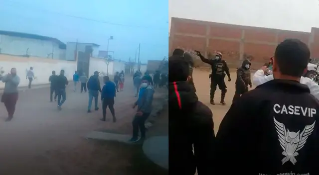 Enfrentamiento entre mototaxistas y agentes municipales