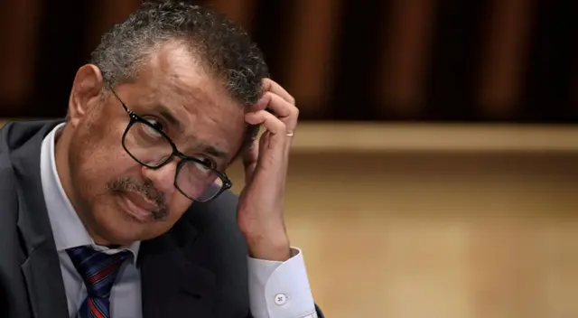 El director general de la Organización Mundial de la Salud (OMS), Tedros Adhanom Ghebreyesus. El director general de la Organización Mundial de la Salud (OMS), Tedros Adhanom Ghebreyesus.