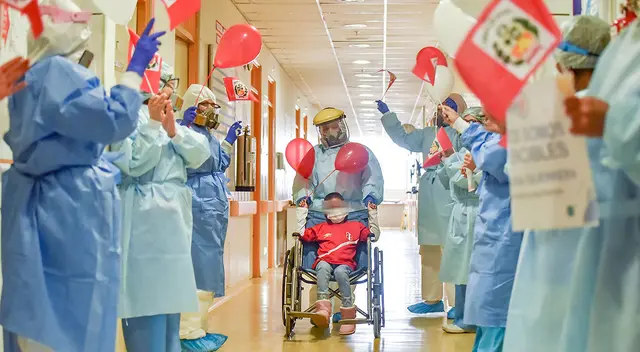Niña supera quemaduras y el coronavirus.