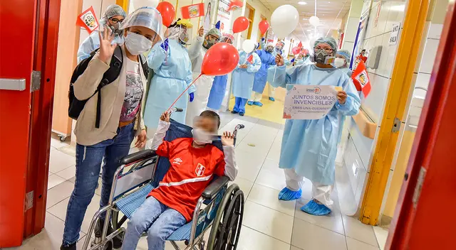 Niña supera quemaduras y el coronavirus.