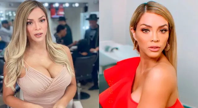 Sheyla Rojas bromeó sobre la apariencia y vestimenta de Choca Mandros.