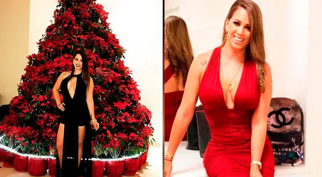 Melissa Klug cuanta los días para la navidad.