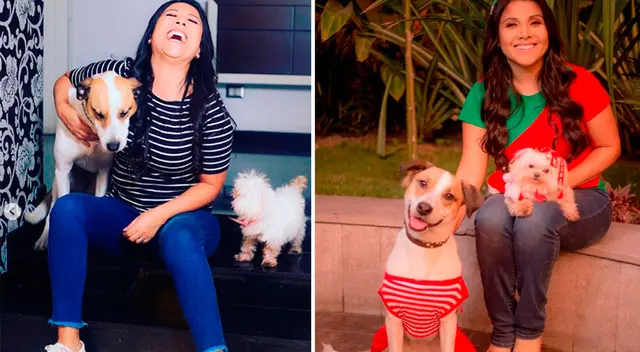 Tula Rodríguez se divierte con sus mascotas. Tula Rodríguez se divierte con sus mascotas.